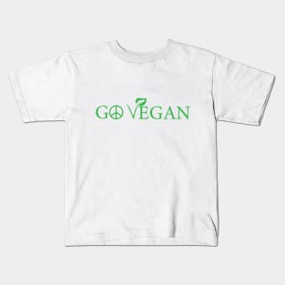 GO VEGAN Kids T-Shirt